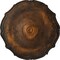 Ekena Millwork Pompeii Ceiling Medallion (Fits Canopies up to 2"), Hand-Painted Rust, 18 7/8"OD x 1 1/2"P CM18PORUS - alternate 1